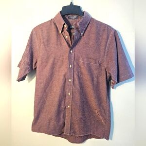 Men's Arrow Maroon Button-Down Shirt